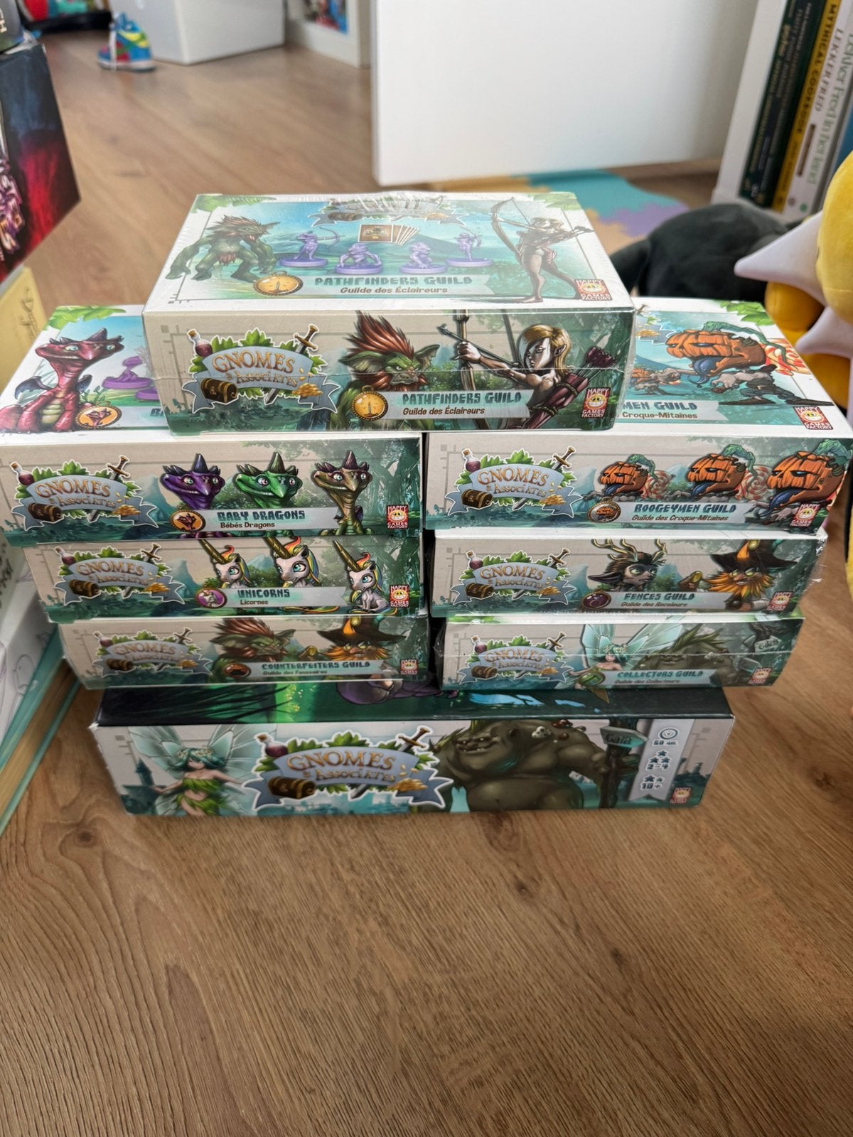 Gnomes and Associates pakket, Hobby en Vrije tijd, Ophalen of Verzenden, Zo goed als nieuw