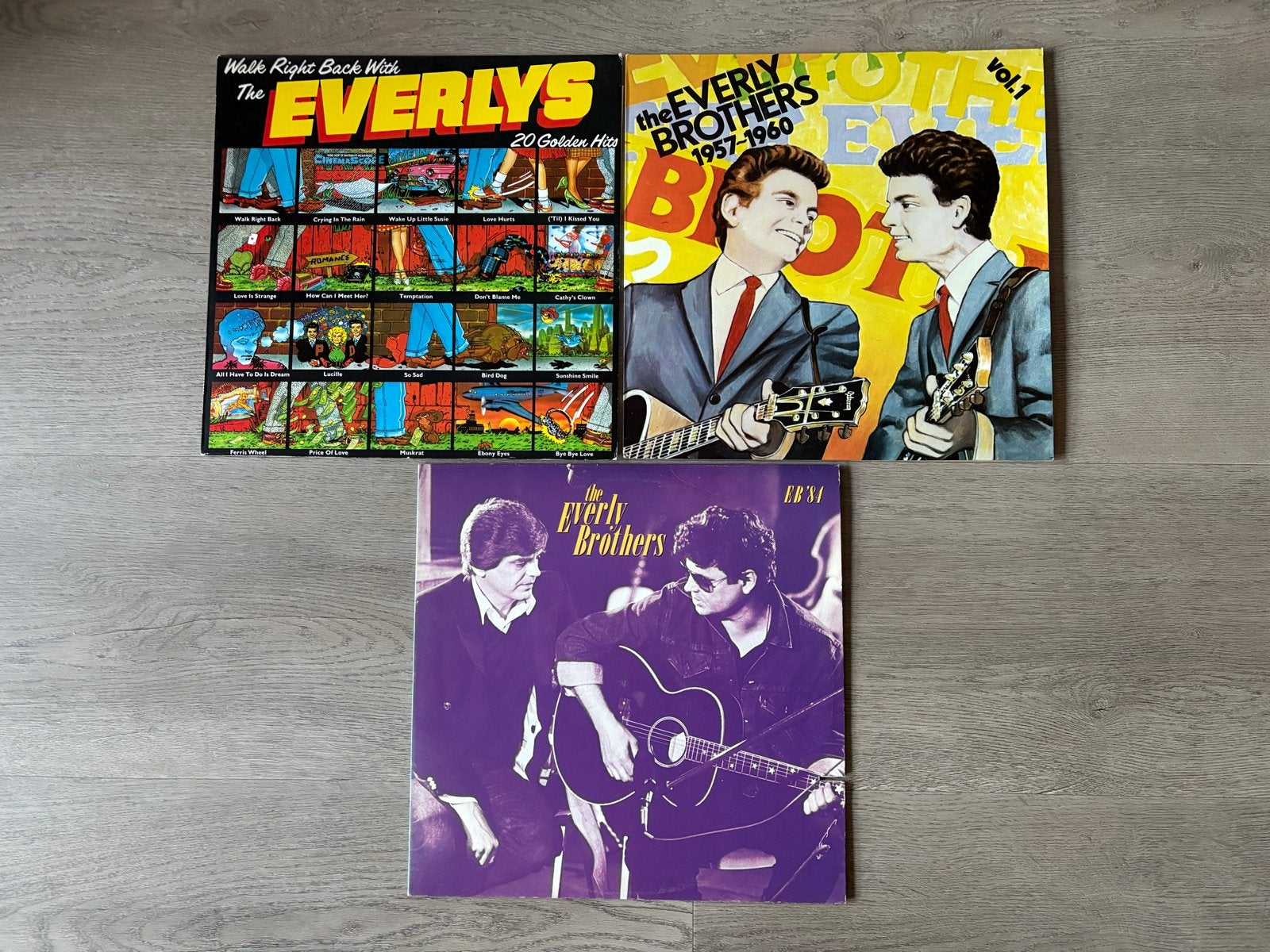 The Everly Brothers - 3 LP's, Ophalen of Verzenden, Zo goed als nieuw, 12 inch, 1960 - 1969
