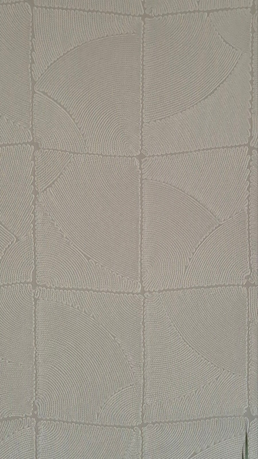 ARTE Vinyl Behang - Beige met cirkelpatroon, Ophalen of Verzenden, Minder dan 10 m², Beige, Modern, Eigentijds, Subtiel