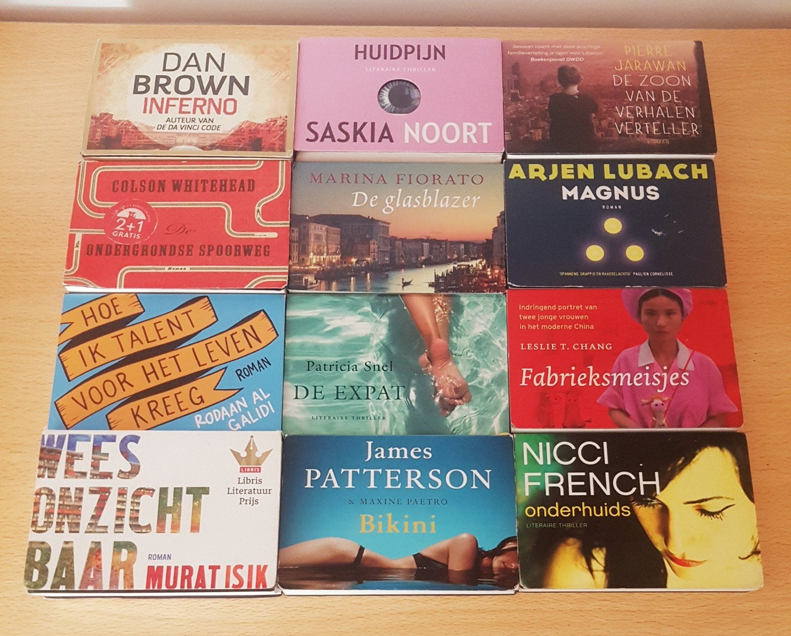 36x Dwarsliggers | €3 per stuk | Romans en Thrillers, Ophalen of Verzenden, Gelezen
