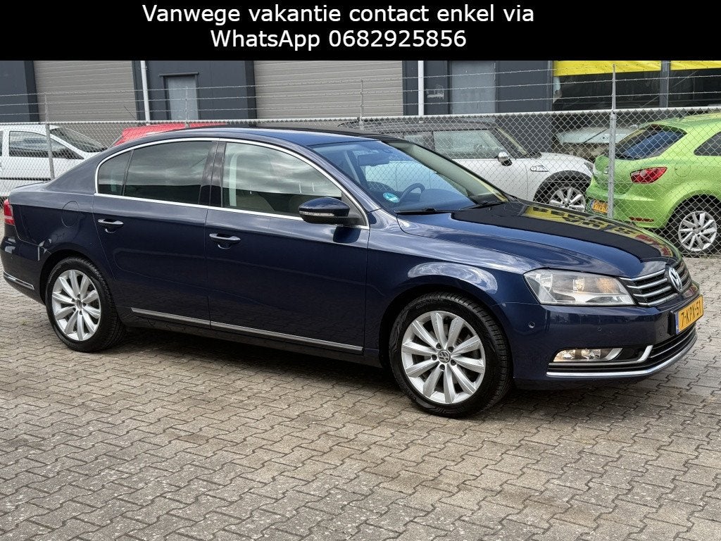 Volkswagen Passat 1.4 TSI AIRCO NAVI CRUISE Apk:3-2027, Euro 5, Gebruikt, 4 cilinders, Blauw
