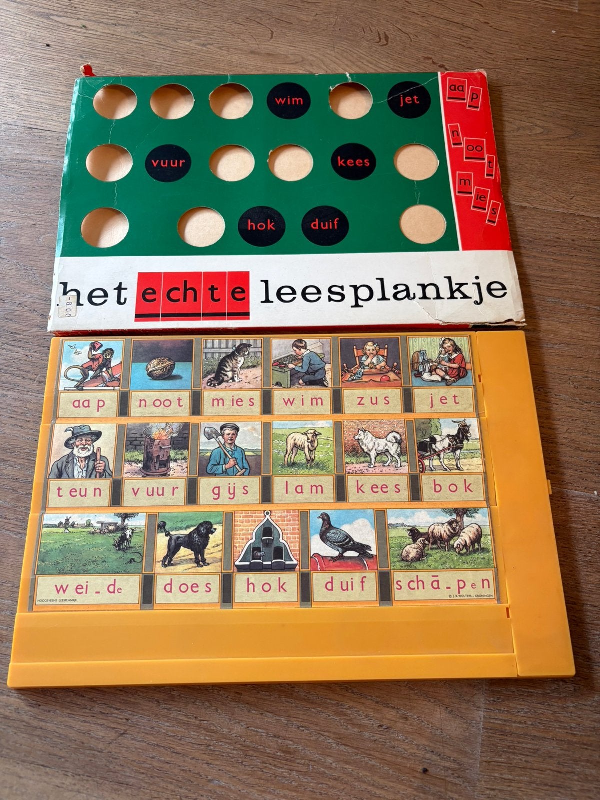 Het Echte Leesplankje, ‘aap noot mies’, uit de jaren ‘70, Boeken, Ophalen of Verzenden, Gelezen, Overige onderwerpen, Geschikt voor kinderen