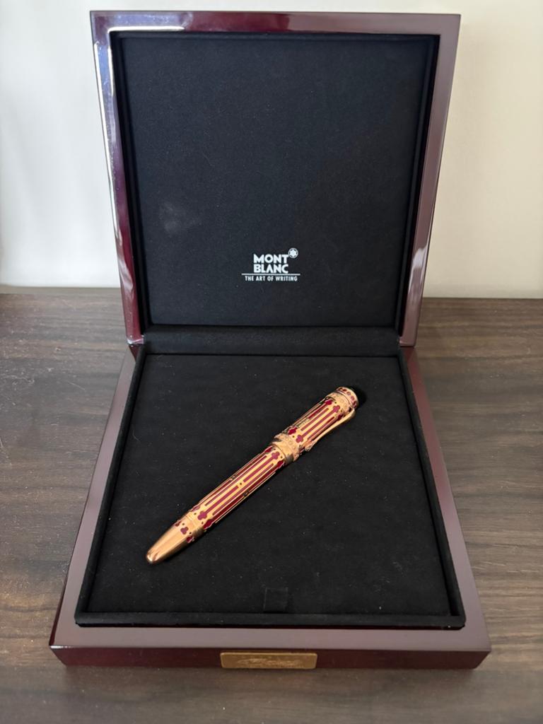 Montblanc Catherine II - The Great Limited Edition 888, Ophalen, Zo goed als nieuw, Vulpen, Mont Blanc