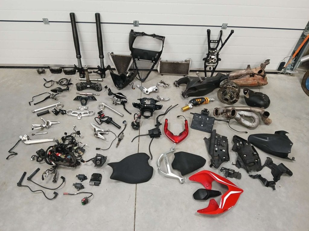 Ducati Panigale V2 onderdelen, Motoren, Niet ingevuld, Gebruikt, Niet ingevuld, Ophalen of Verzenden