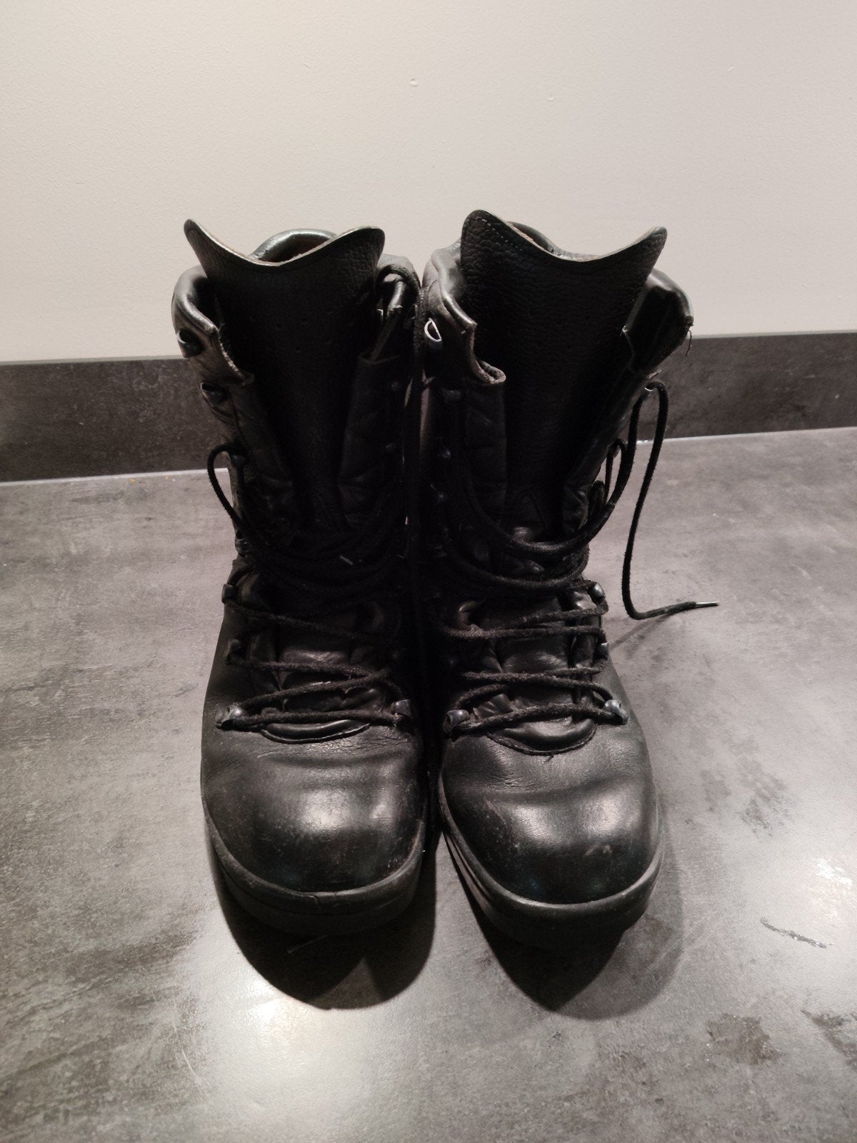 Leger kisten maat 42/43 - Zwart, Ophalen of Verzenden, Gedragen, Zwart, Boots