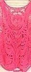 Fuchsia gebreid/ gehaakt/ kant/ gaas trui nieuw 36/40, Kleding | Dames, Truien en Vesten, Ophalen of Verzenden, Nieuw, Maat 38/40 (M)