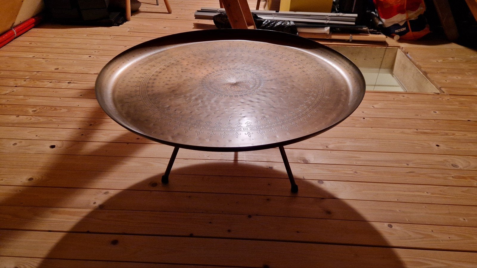 Marokkaanse salontafel - 81 cm diameter, 29 cm hoog, Ophalen, 50 tot 100 cm, Marokkaans, Rond