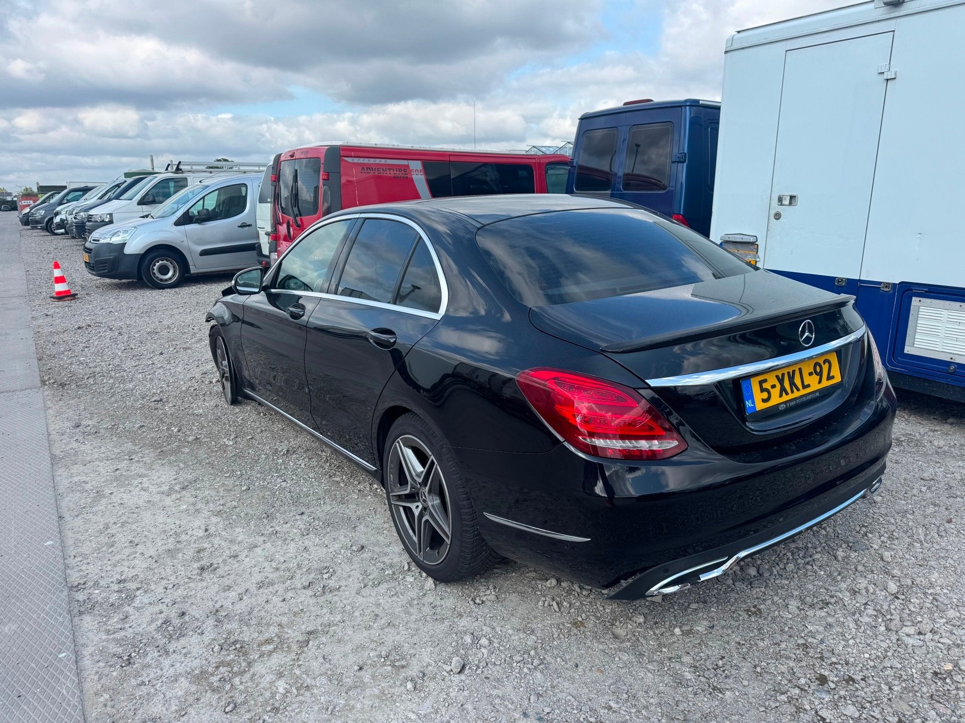 Mercedes-Benz C-klasse | 2014 | 180 Ambition | Export en Han, Achterwielaandrijving, Gebruikt, Zwart, Bedrijf