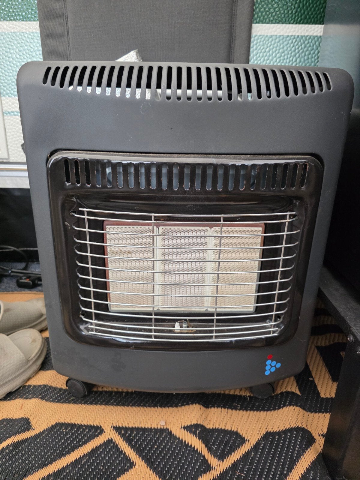 Qlima Gaskachel, Huis en Inrichting, Ophalen of Verzenden, Gebruikt, Gas, Gaskachel