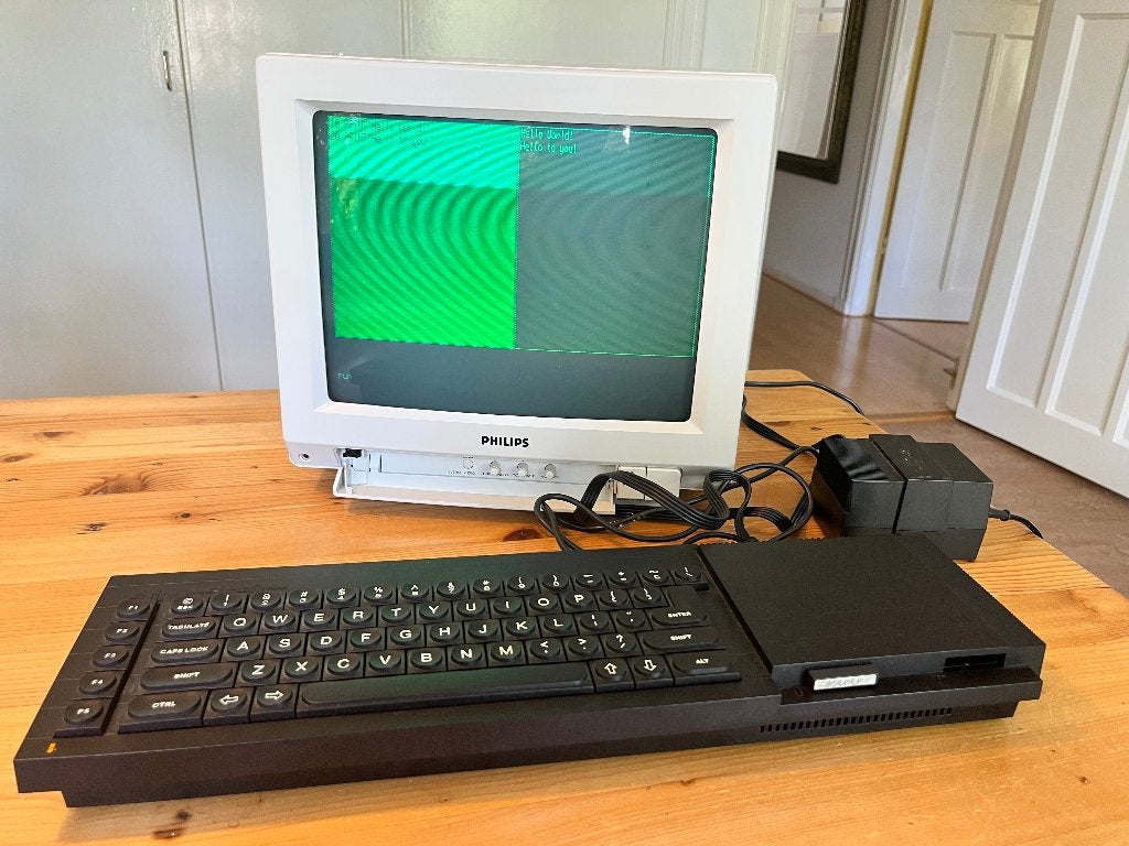 Sinclair QL computer with accessoires + monitor + extra's, Computers en Software, Vintage Computers, Ophalen of Verzenden, Sinclair