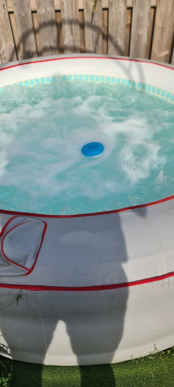 Jacuzzi opblaasbare, Ophalen, Filter