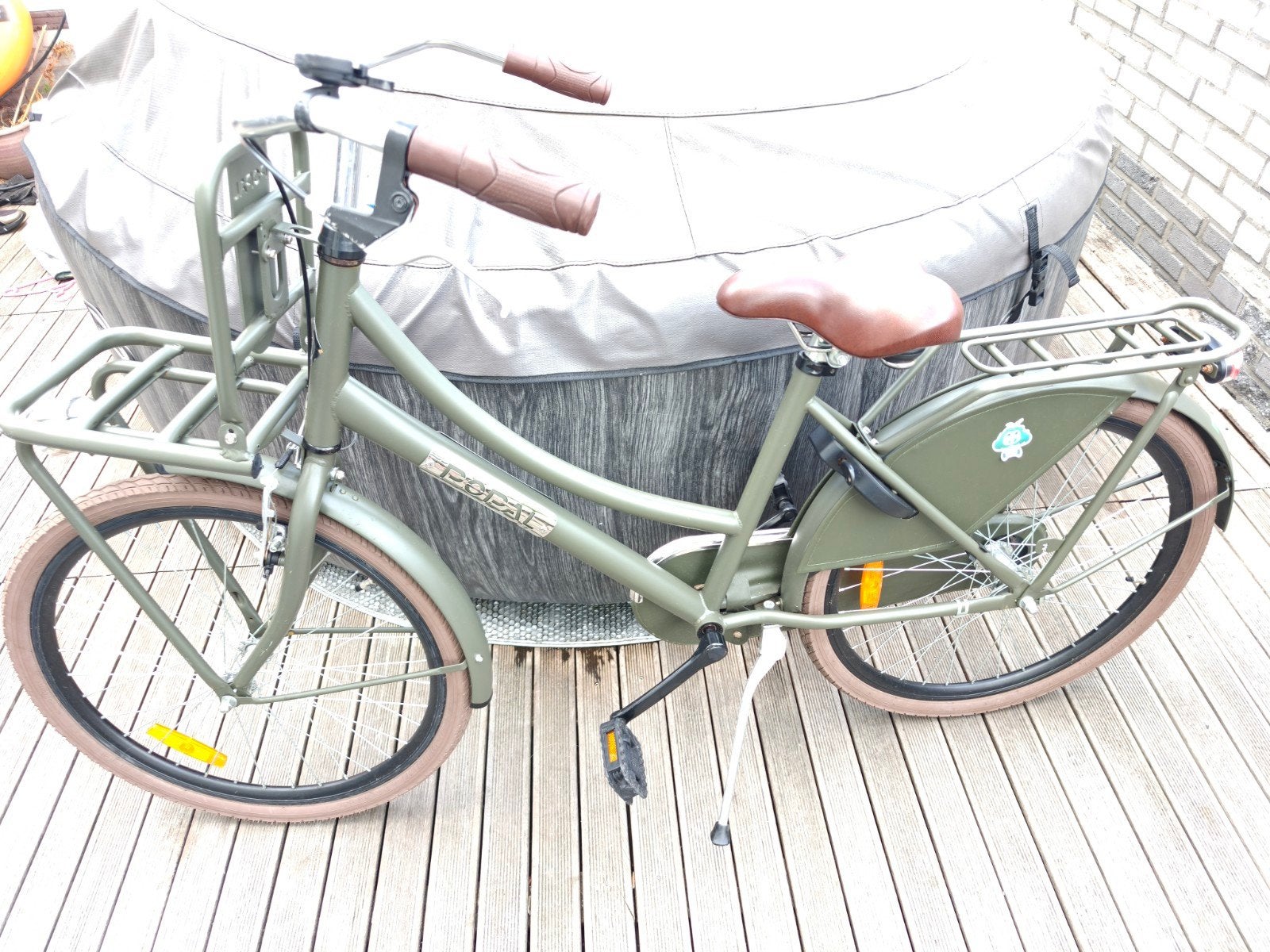 zeer mooie meiden fiets 24inch zgan, Ophalen of Verzenden, Zo goed als nieuw, Terugtraprem, 16 tot 18 inch
