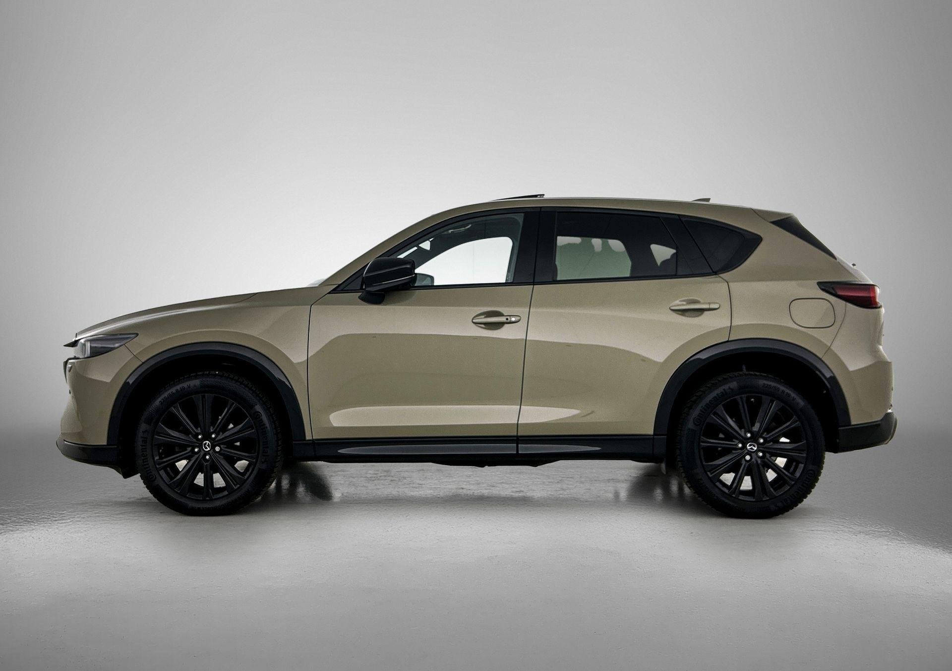 Mazda CX-5 2.5 SkyActiv-G 194 Sportive | Navigatie | Leder |, Auto's, 12 maanden, Gebruikt, 4 cilinders, Verwarmde buitenspiegels