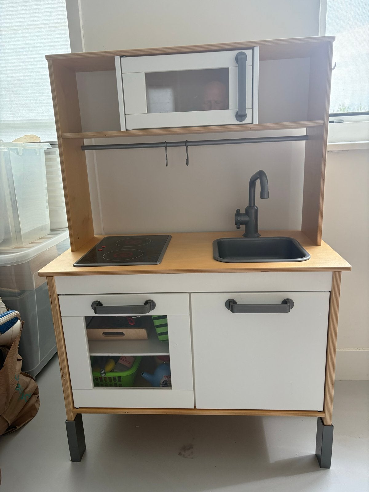 IKEA DUKTIG Speelkeuken met accessoires, Ophalen, Zo goed als nieuw, Hout, Speelkeuken