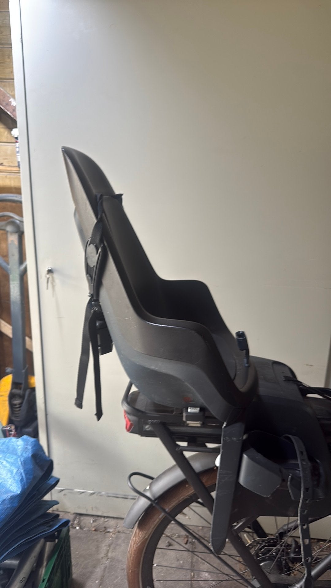 Bobike fietsstoel, Fietsen en Brommers, Fietsaccessoires | Fietsstoeltjes, Ophalen, Achterzitje, 9 t/m 36 kg, Gebruikt