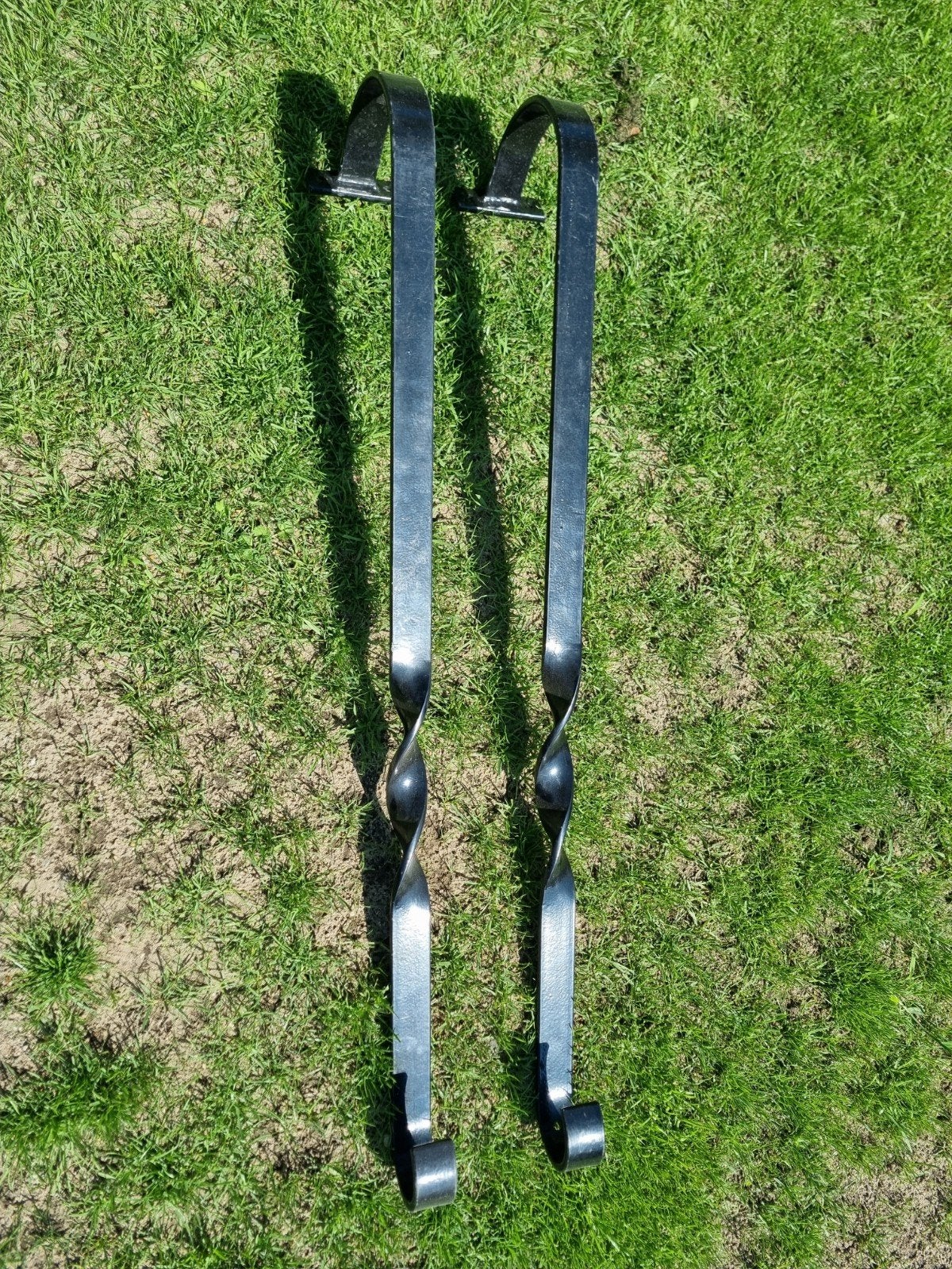 Voordeur luifel stangen voor afdak 60cm diep., Ophalen, Zo goed als nieuw