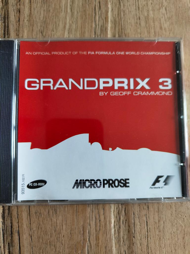 Micro Prose - Grandprix 3 PC Game, 1 speler, Racen en Vliegen, Ophalen of Verzenden, Zo goed als nieuw