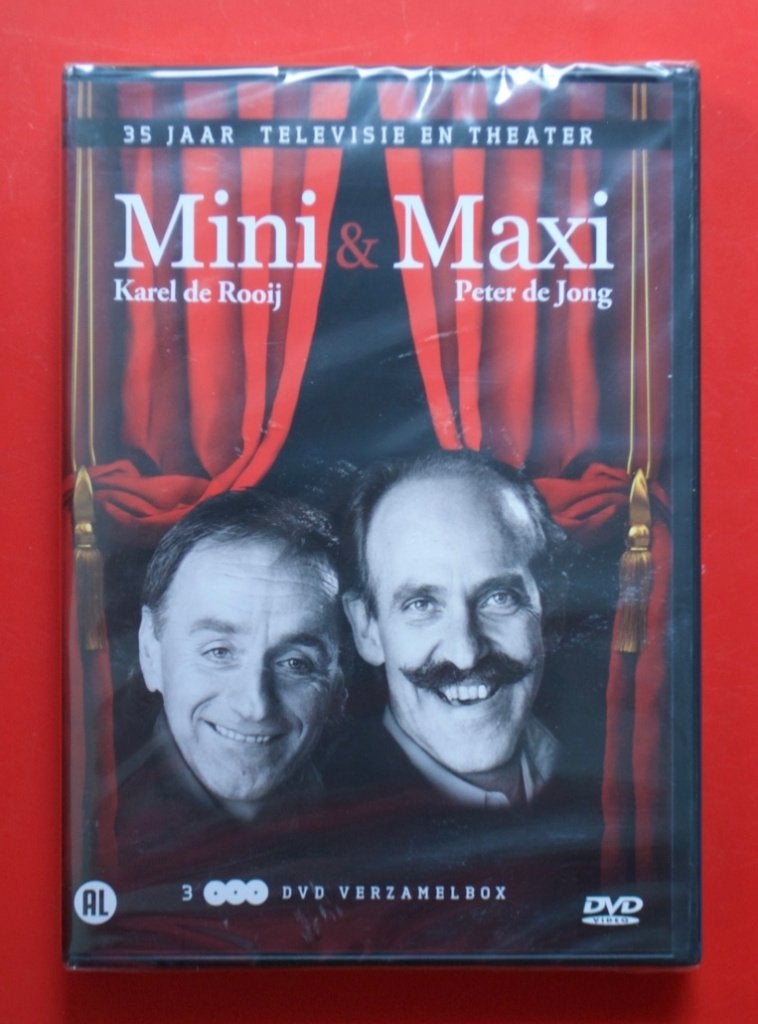 3dvd Mini & Maxi 35 jaar televisie en theater Karel de Rooij, Alle leeftijden, Zo goed als nieuw, Komedie, Ophalen of Verzenden