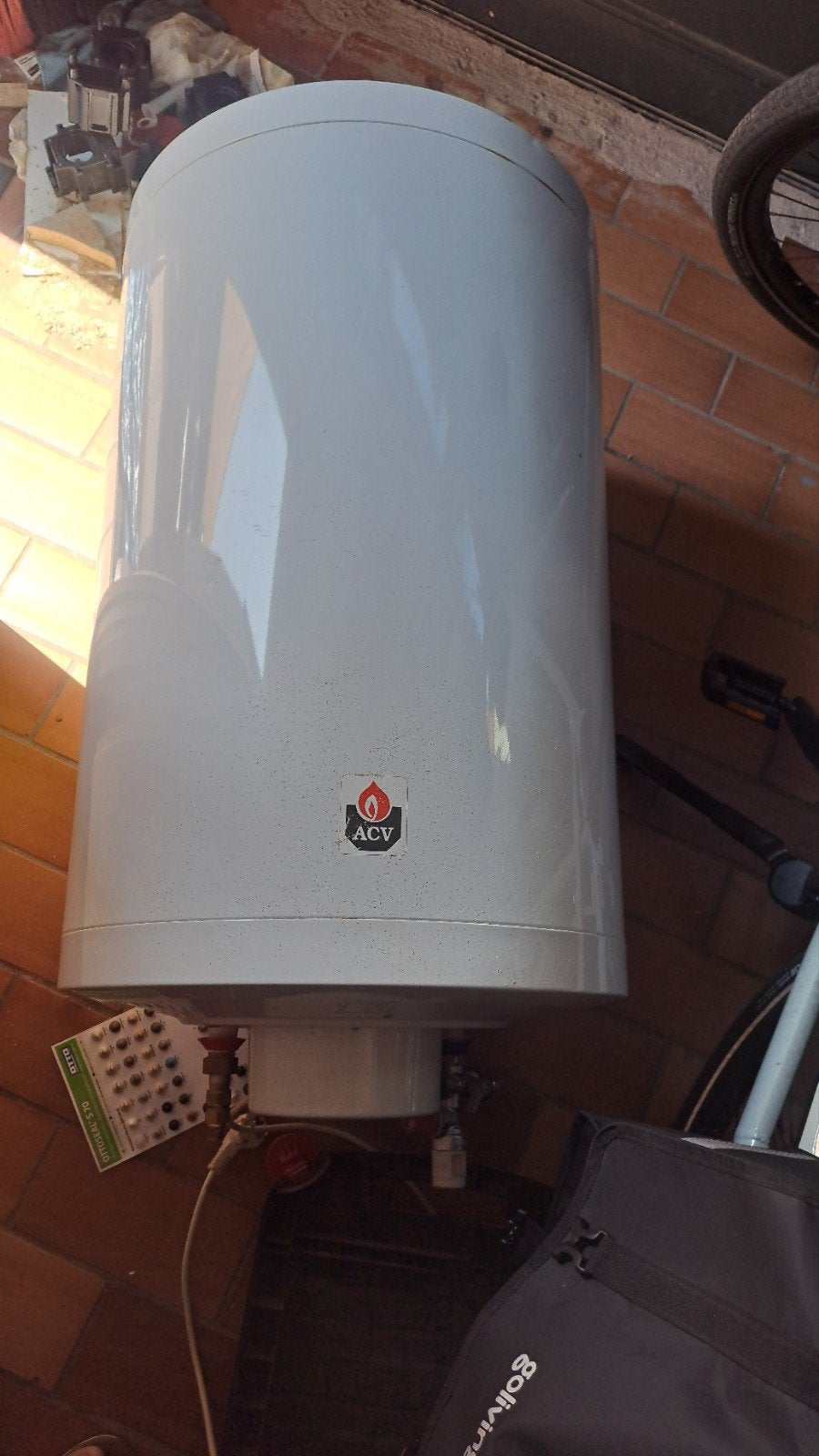 Elektrische Boiler 100 liter met overdrukventiel ACV BL 100, Ophalen, Gebruikt, Overige typen, 60 tot 150 cm