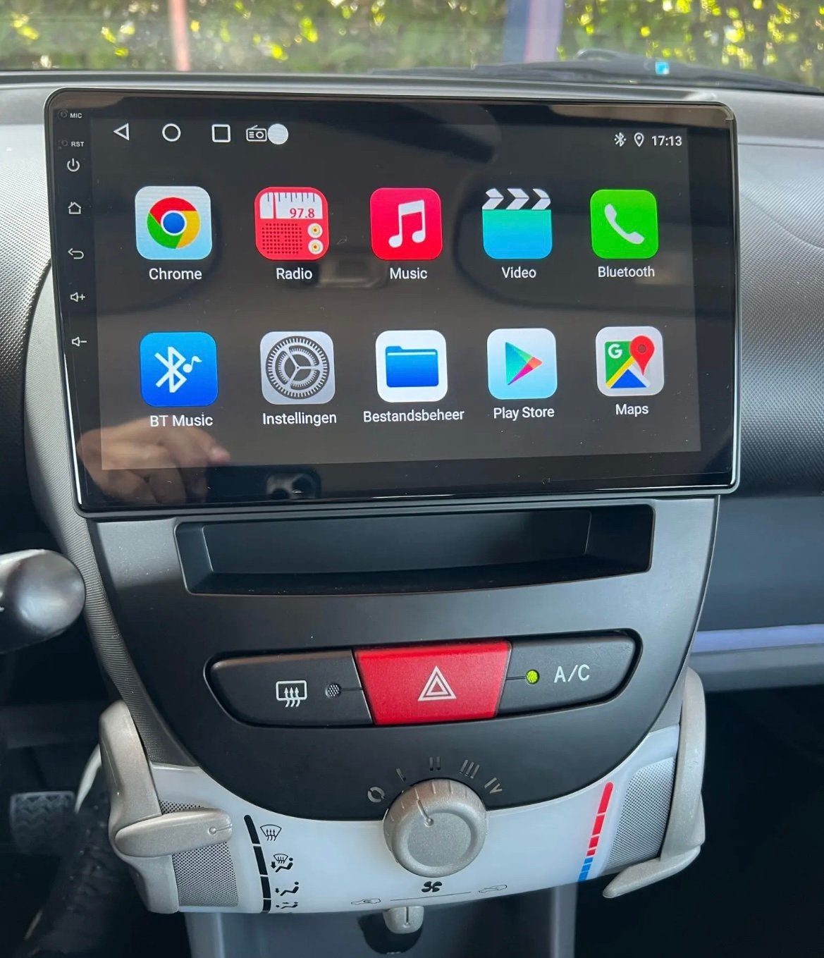 ACTIE! CARPLAY PEUGEOT 107 CITROEN C1 TOYOTA AYGO NAVIGATIE, Ophalen of Verzenden, Nieuw