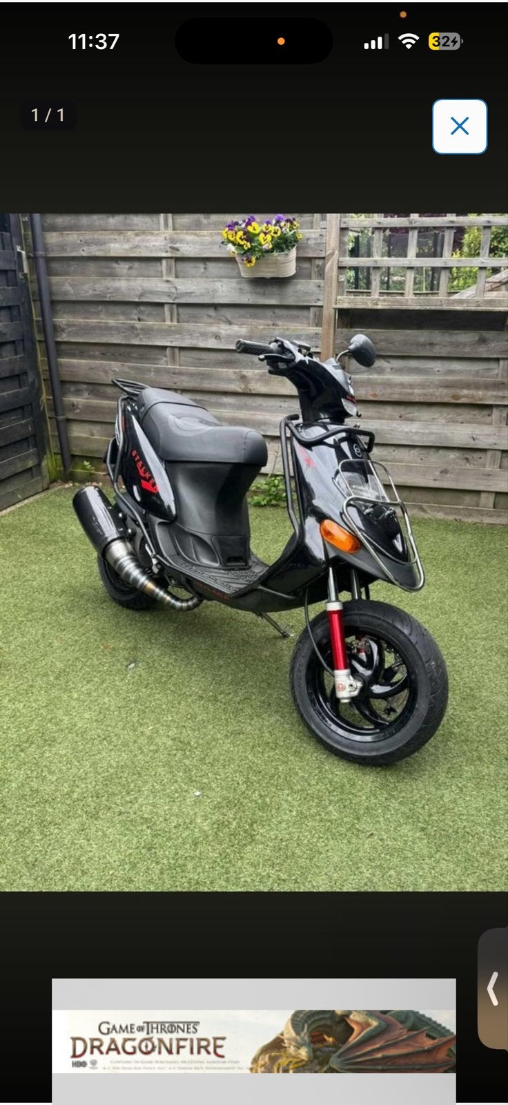 Gilera Stalker valbeugels gezocht, Ophalen of Verzenden, Gebruikt