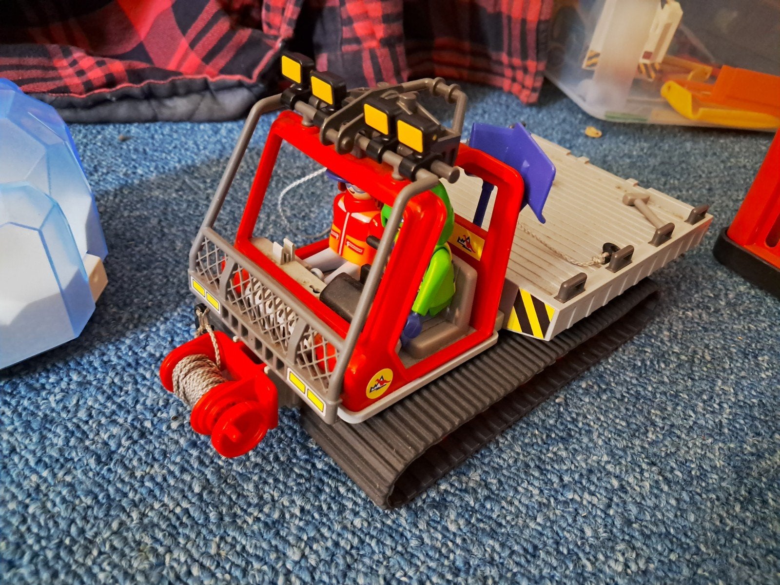 Piste Bully playmobil, Ophalen of Verzenden, Zo goed als nieuw