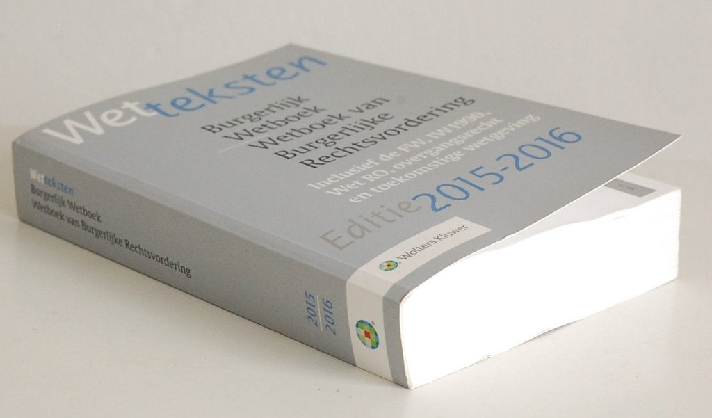Wetteksten Burgerlijk Wetboek 2019-2020 - Wolters Kluwer, Ophalen of Verzenden, Wolters Kluwer, Gamma, WO