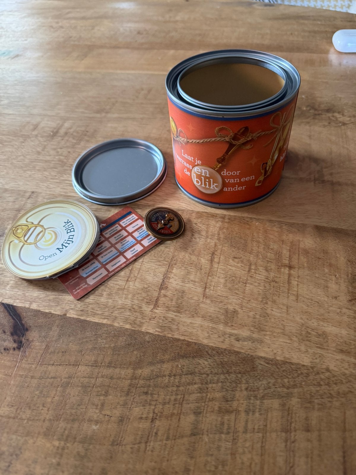 Efteling personeels blik met pin, Ophalen of Verzenden, Nieuw, Button of Speldje