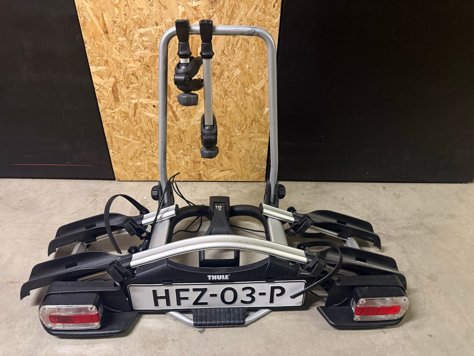 Thule Euroway G2 921 Fietsendrager - 2 fietsen, Auto diversen, Ophalen, 2 fietsen, Gebruikt, Trekhaakdrager