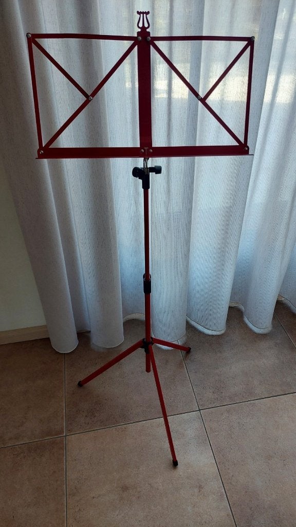 Muziekstandaard voor bladmuziek (K&M), Muziek en Instrumenten, Ophalen, Zo goed als nieuw, Muziekstandaard, Gitaar
