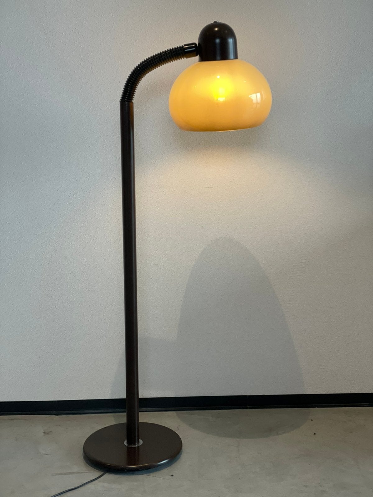 Retro vintage design Dijkstra vloerlamp, Huis en Inrichting, Lampen | Vloerlampen, Ophalen, Zo goed als nieuw, 150 tot 200 cm
