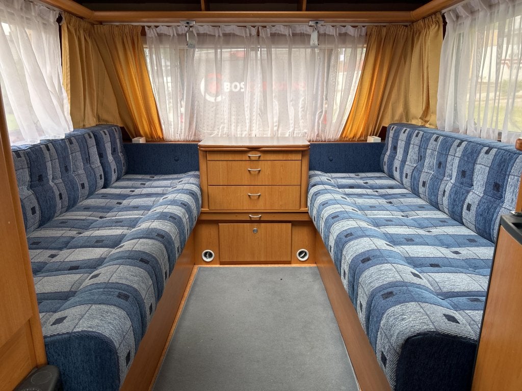 Dethleffs Lowlander 450 EB LUIFEL, ENKELE BEDDEN, Caravans en Kamperen, Arist-Dethleffs-Straße 12, 88316 Isny im Allgäu, Duitsland