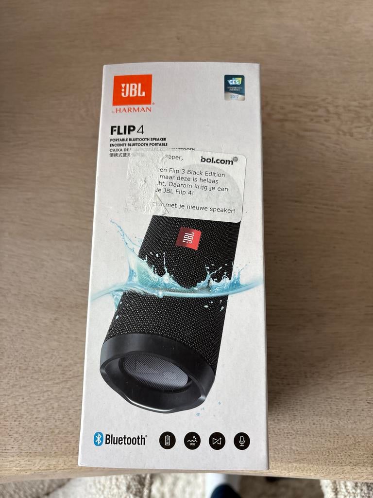 JBL Flip 4 - Draagbare Bluetooth Speaker, Gebruikt, JBL, Overige typen, Ophalen of Verzenden