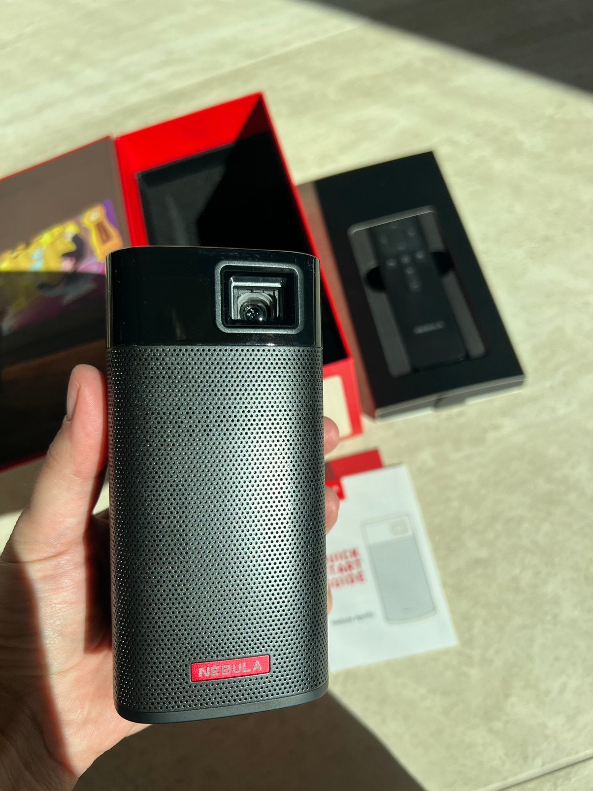 Nebula Apollo Mini Projector - Draagbare Smart Beamer, Ophalen, Nieuw, DLP, HD (720)