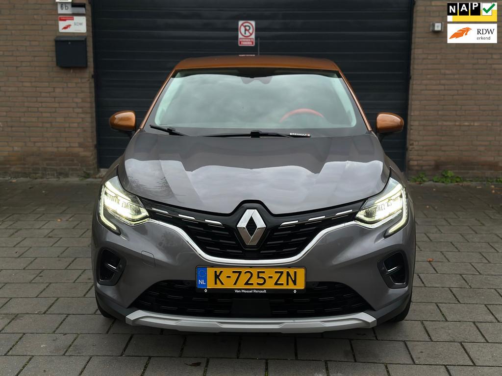 Renault Captur 1.0 TCe 100 Bi-Fuel Intens Lpg G3 Keyless Cru, Auto's, Renault, Voorwielaandrijving, Gebruikt, Leder en Stof, Origineel Nederlands