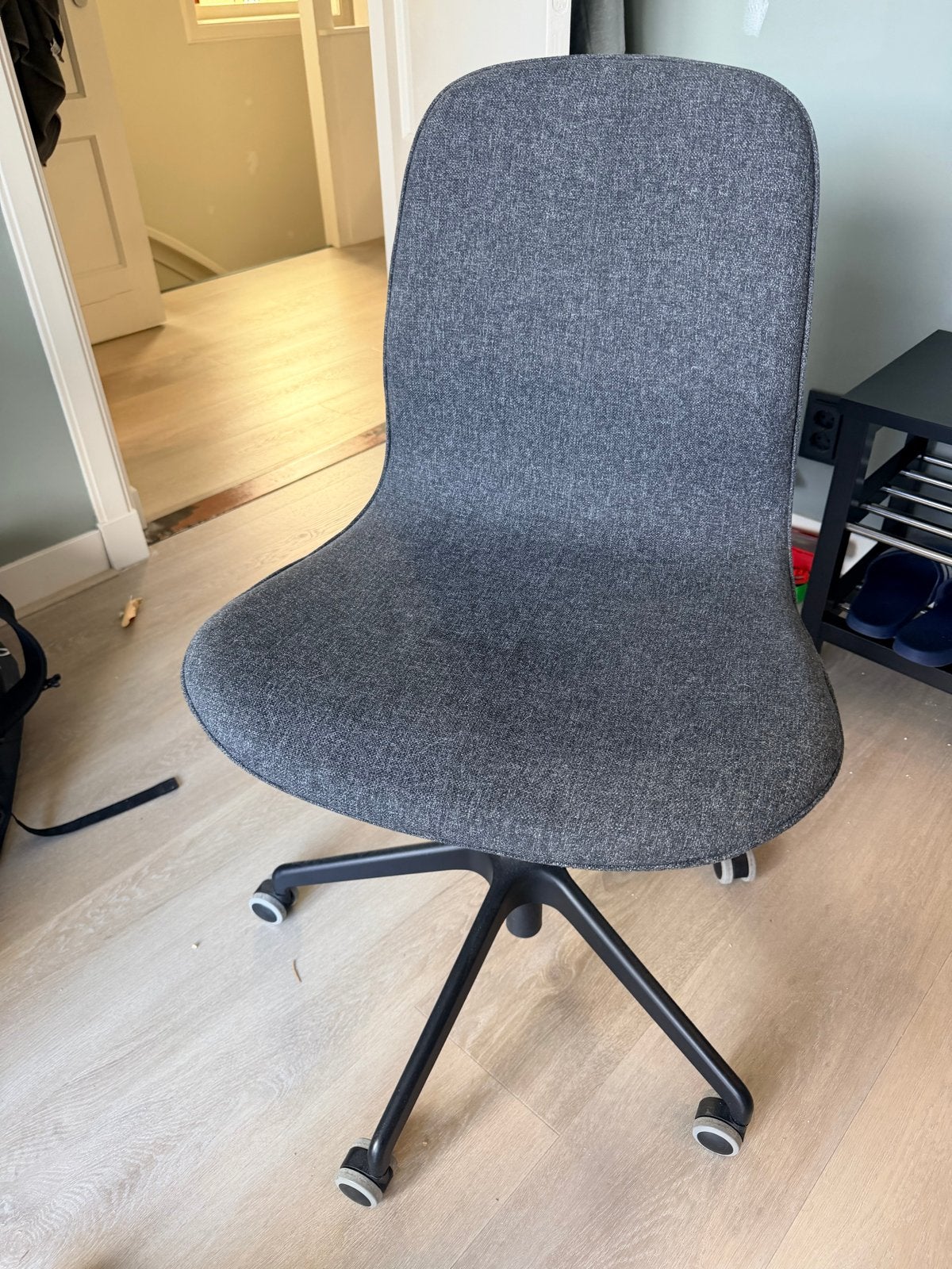 Ikea bureaustoel zo goed als nieuw, Ophalen, Zo goed als nieuw, Grijs, Bureaustoel