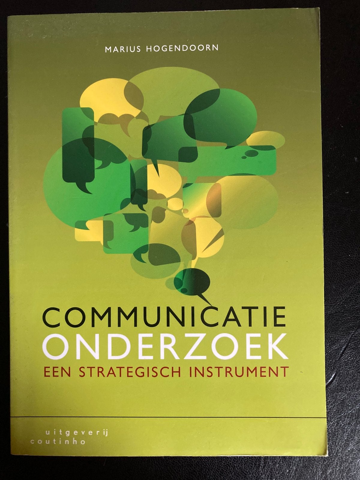 Communicatieonderzoek, Marius Hogendoorn, Sociale wetenschap, Ophalen of Verzenden, Zo goed als nieuw, Marius Hogendoorn