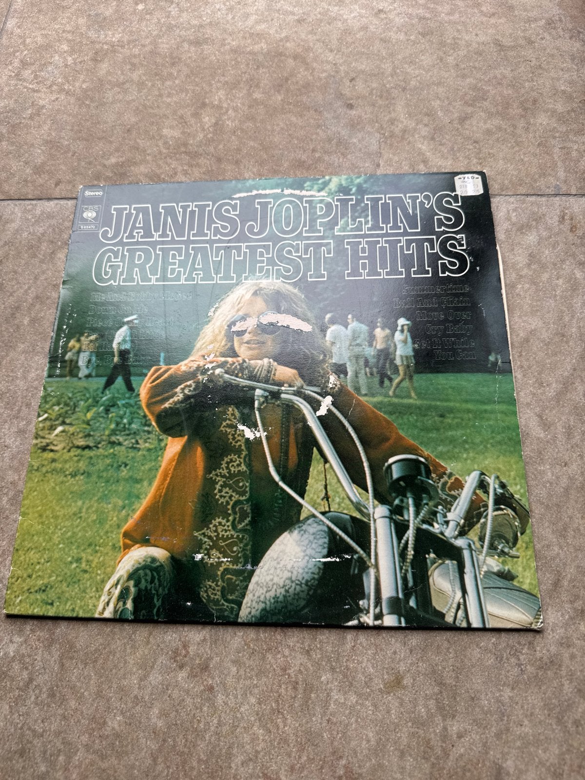 Janis Joplin's Greatest Hits LP - Pop/Rock Vinyl, LP, Gebruikt, Pop, Ophalen of Verzenden