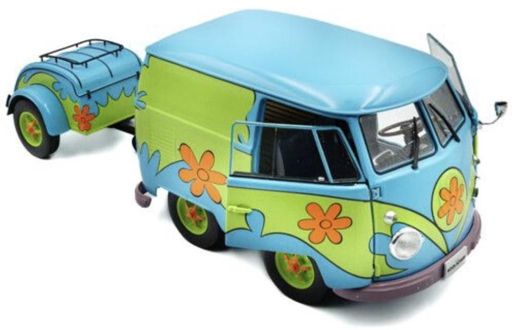 Solido VW T1 Kool Kombi Scooby Doo / Schaal 1:18 / NIEUW, Solido, Auto, Solido, Nieuw