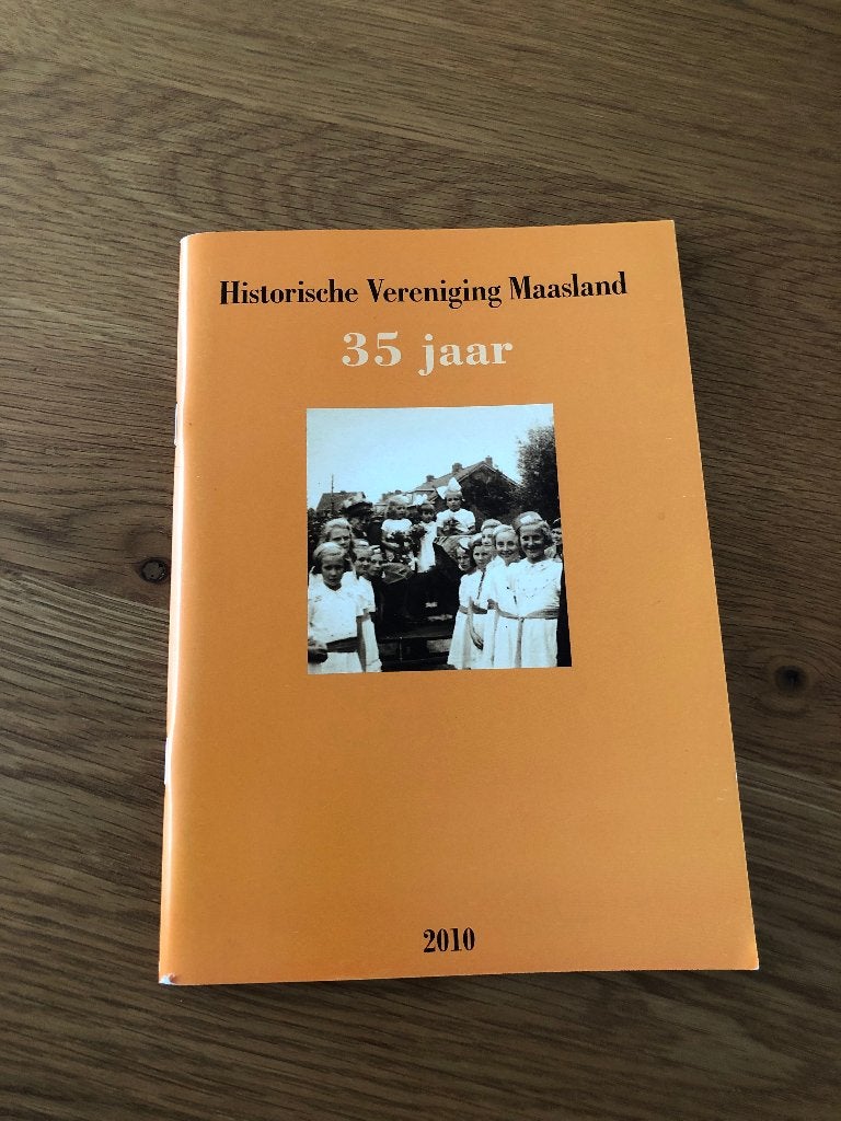 35 jaar Historische Vereniging Maasland, Boeken, Ophalen of Verzenden, Zo goed als nieuw