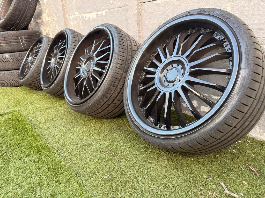22 inch SCHMIDT CC-Line Breedset velgen NIEUWE BANDEN, Auto-onderdelen, Banden en Velgen, Ophalen, Gebruikt, 295 mm, 5421gk