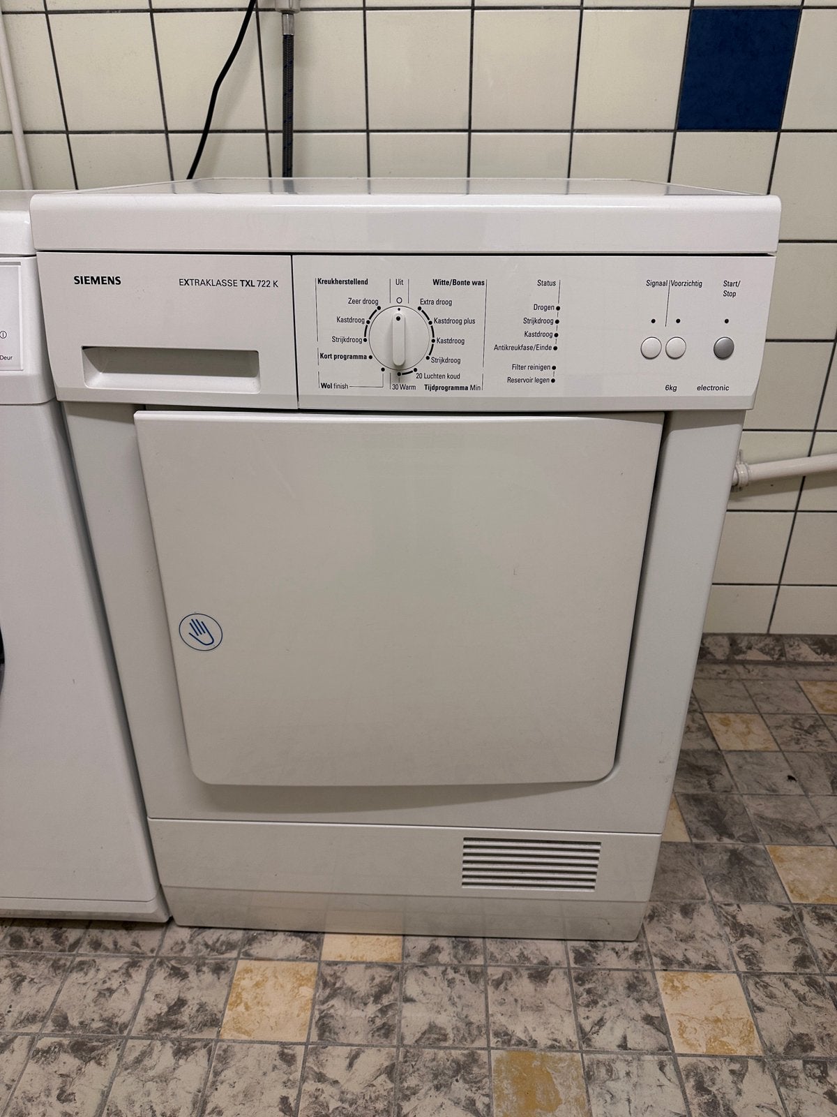 Siemens wasdroger, Ophalen, Zo goed als nieuw, Voorlader, Condens
