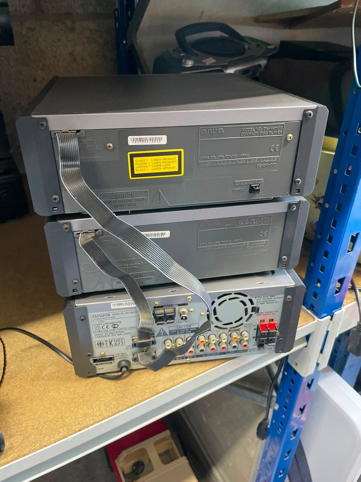 Aiwa Stereo Set - MX-NAVH1200, XR-AVH1200, GE-NAVH1200, Audio, Tv en Foto, Stereo-sets, Gebruikt, Losse componenten, Cd-speler