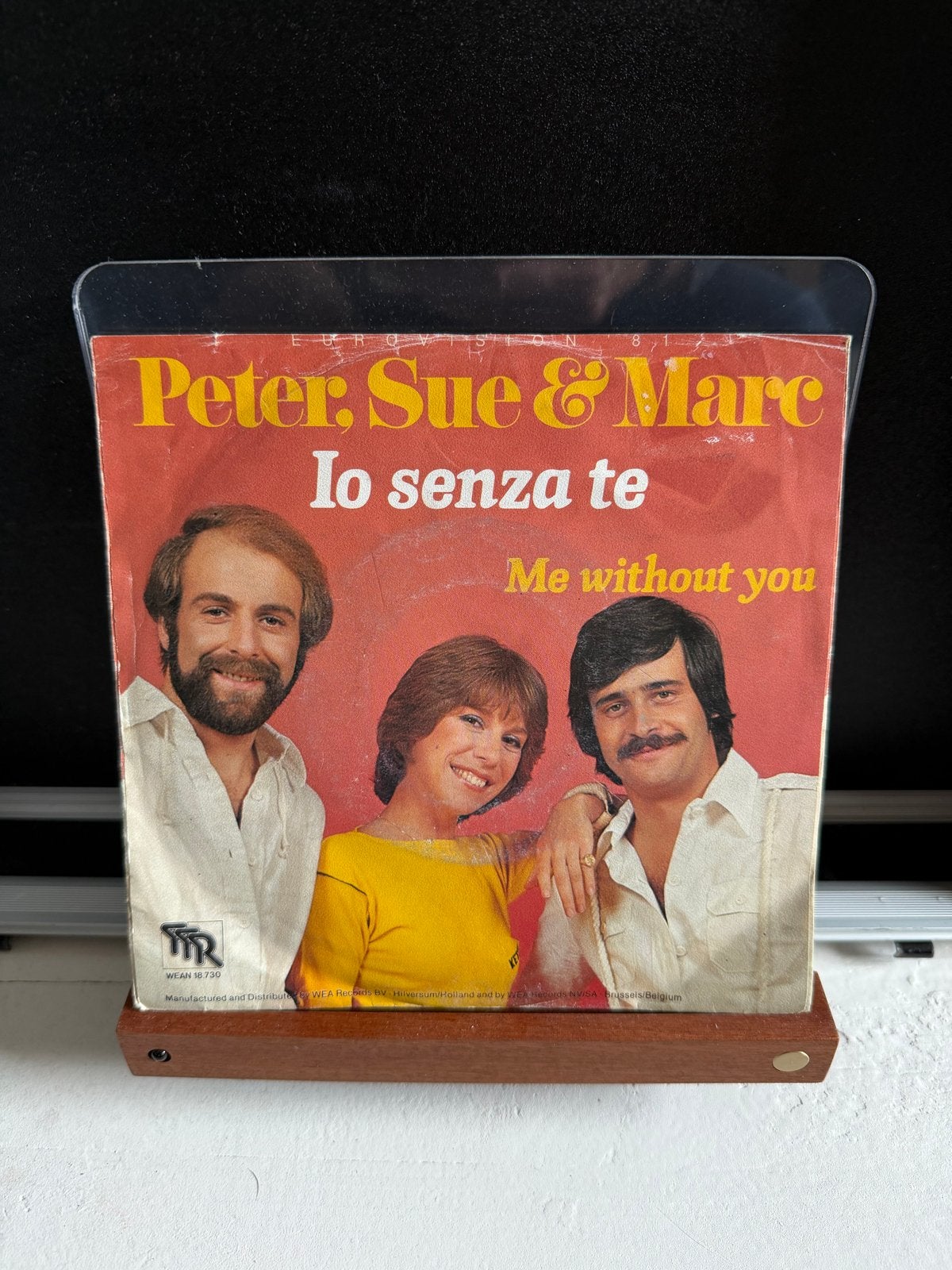 Peter, Sue & Marc - Io senza te (Me without you) Vinyl Singl, Gebruikt, 7 inch, Ophalen of Verzenden, Pop