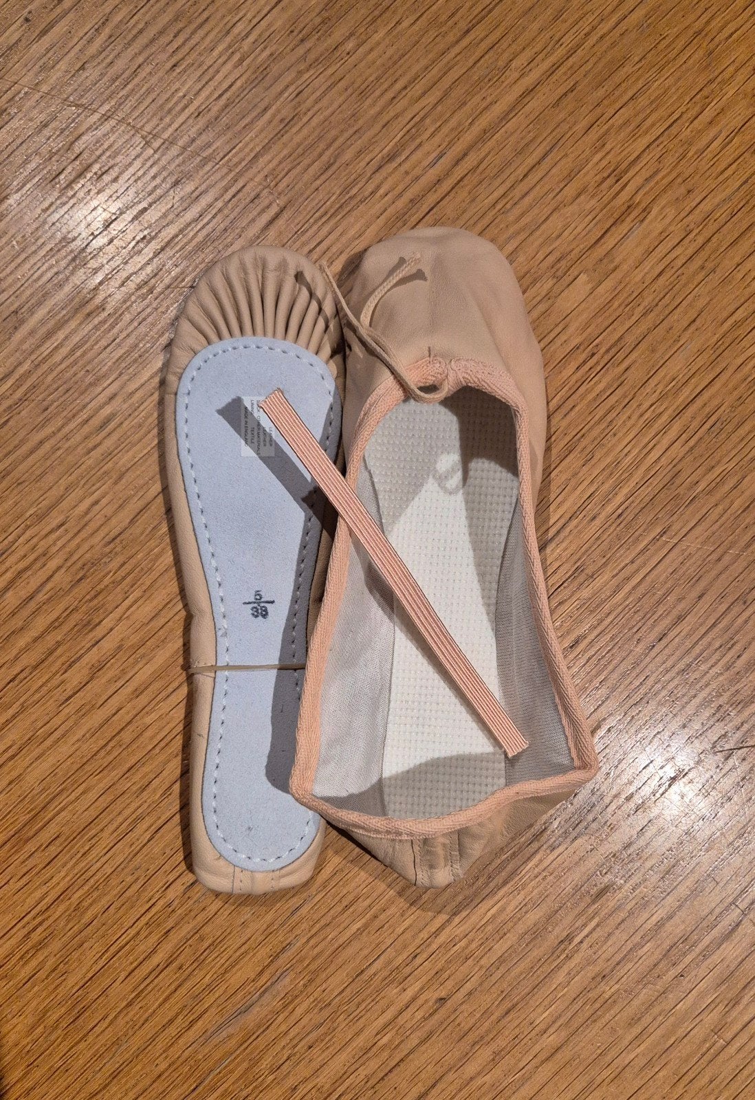 Roze Leren Balletschoenen, Ophalen of Verzenden, Nieuw, Schoenen