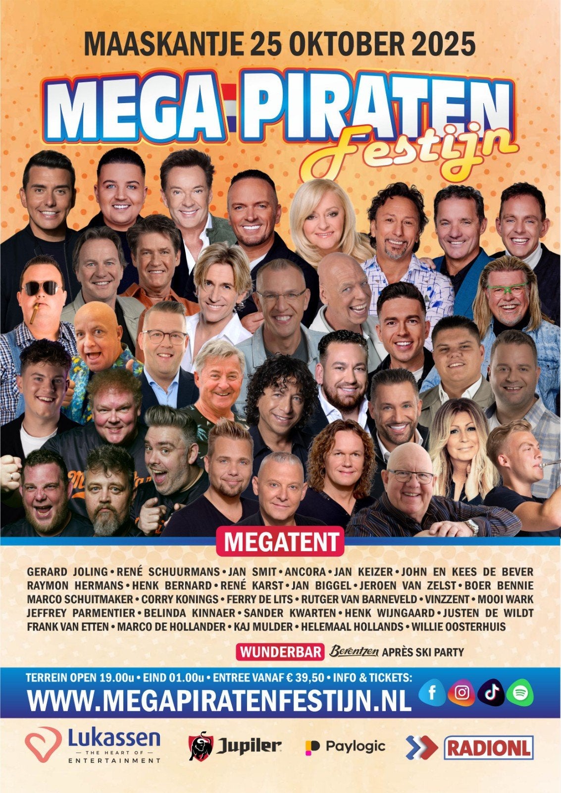 tickets voor mega piraten festijn oldebroek (staanplaats)