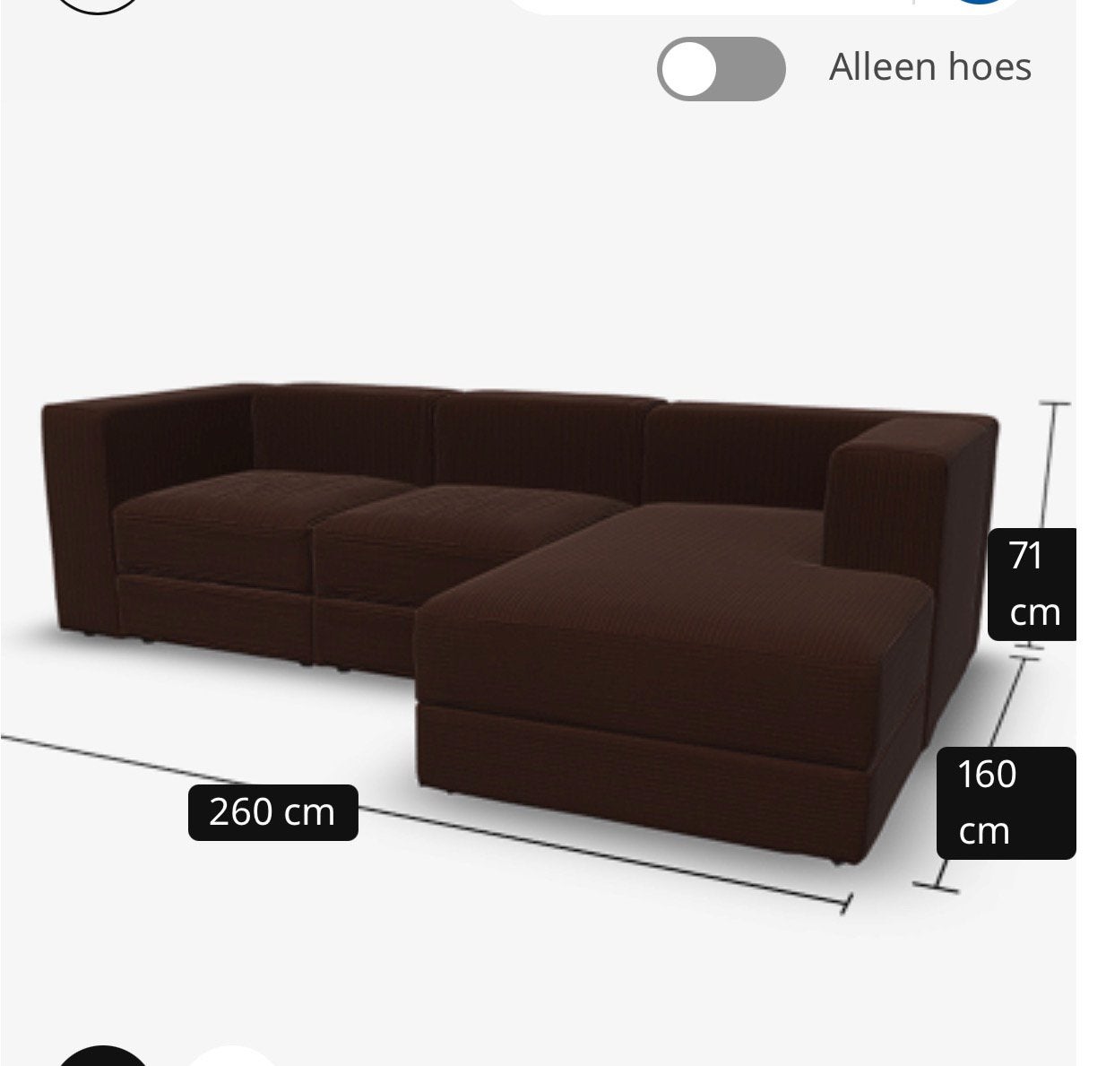 Gezocht: IKEA JATTEBO bank. Alle kleuren!, Huis en Inrichting, Ophalen, Zo goed als nieuw, Driepersoons, 250 tot 300 cm