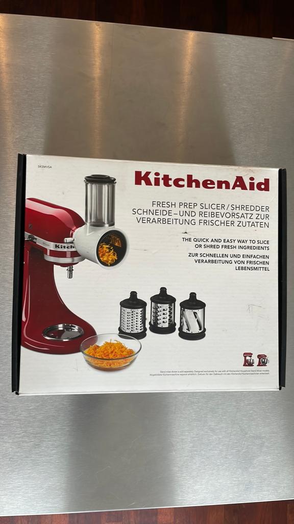 Kitchenaid Fresh Prep Slicer / Slicer, Ophalen of Verzenden, Rvs of Chroom