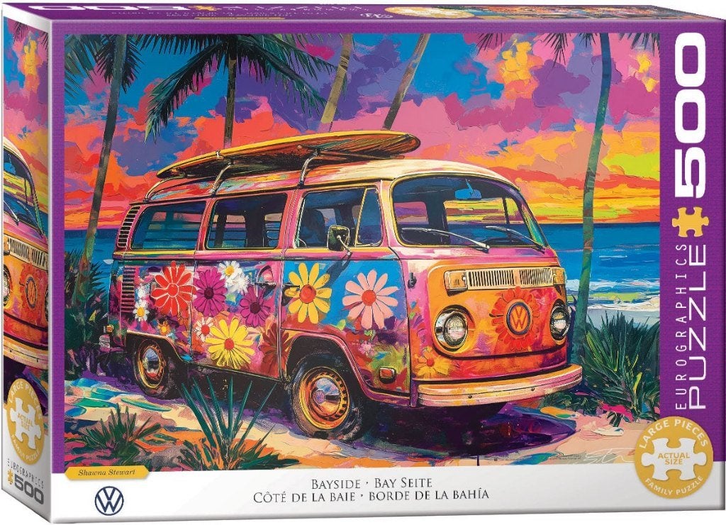 Eurographics: VW - Bayside 500 XL stukjes, Ophalen of Verzenden, 500 t/m 1500 stukjes, Nieuw, Legpuzzel