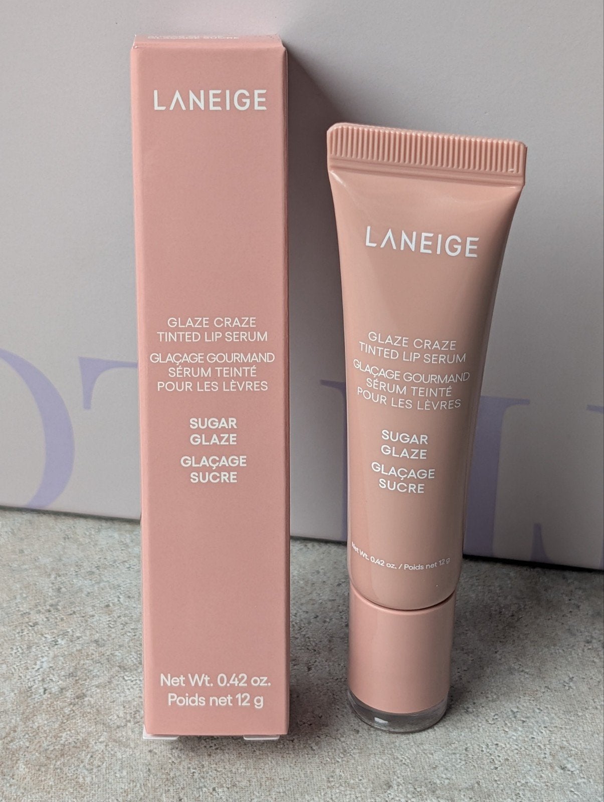 Laneige Glaze Craze Tinted Lip Serum Sugar Glaze, Ophalen of Verzenden, Nieuw, Lippen